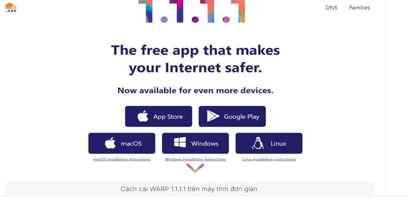 Cách Tải 1.1.1.1 Vượt Chặn EV88 Giúp Truy Cập Tiện Lợi Khám phá chi tiết về công cụ vượt chặn 1.1.1.1