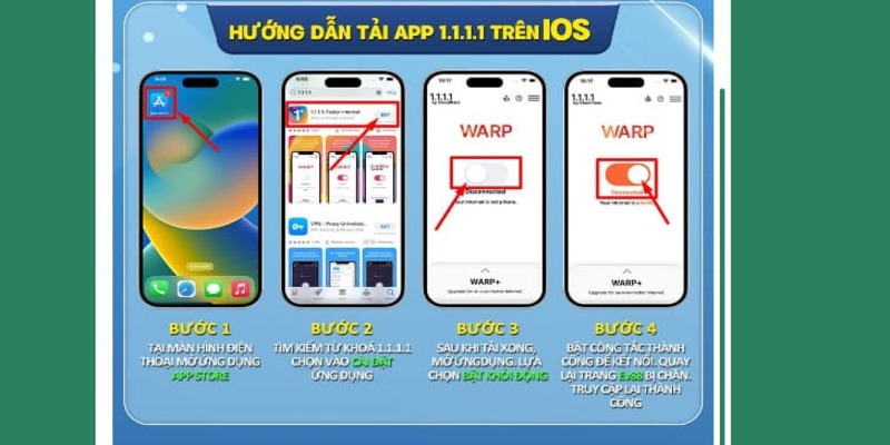Cách Tải 1.1.1.1 Vượt Chặn EV88 Giúp Truy Cập Tiện Lợi Hướng dẫn chi tiết về cách tải 1.1.1.1 vượt chặn EV88 chi tiết cho điện thoại